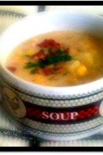 chicken corn chowder from ItsYummi.com #recipe #soup