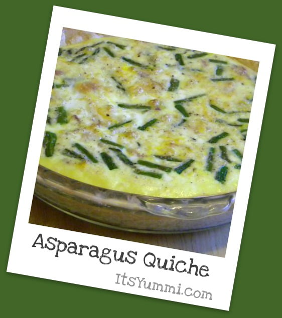 asparagus quiche