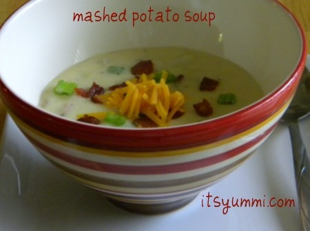 mashed potato soup