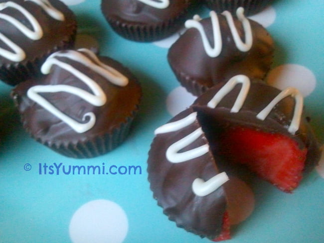 Chocolate & Citrus Dipped Strawberries