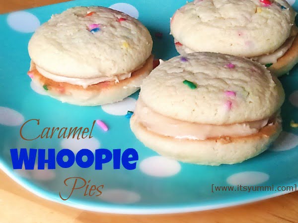 Quick Fix Caramel Whoopie Pies from www.ItsYummi.com