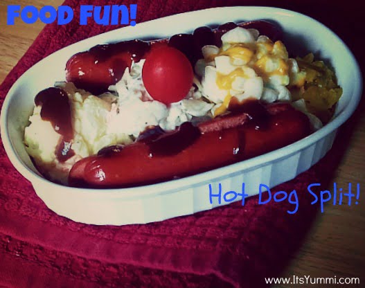 Hot Dog Splits from ItsYummi.com