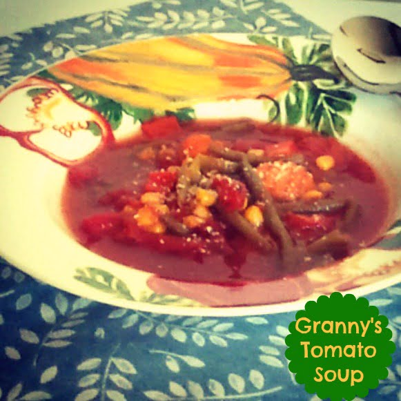 Tomato Vegetable Soup from ItsYummi.com