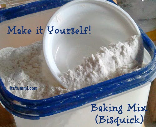 DIY Baking Mix {Bisquick} from ItsYummi.com