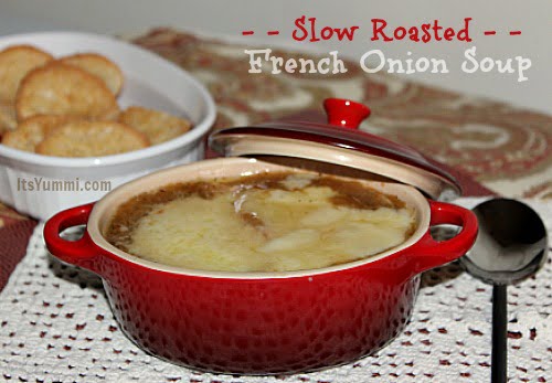 Slow Roasted French Onion Soup from ItsYummi.com