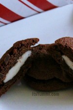 Chocolate Peppermint Patty Cookies