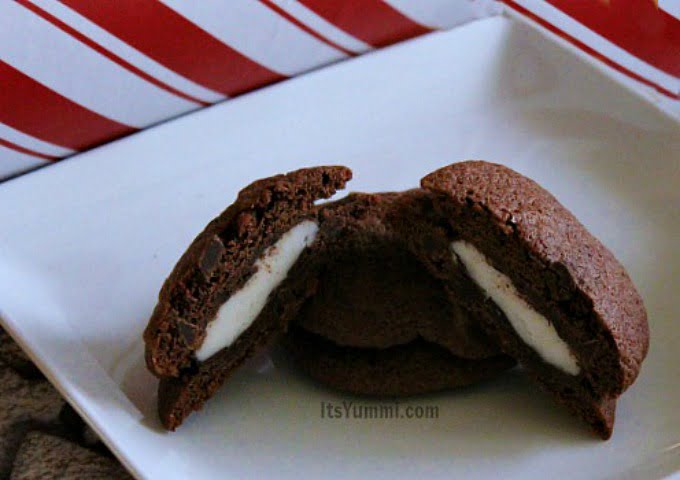 Chocolate Peppermint Patty Cookies