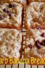 Low-Carb Banana Bread Bites from ItsYummi.com #WeightWatchers #Recipe