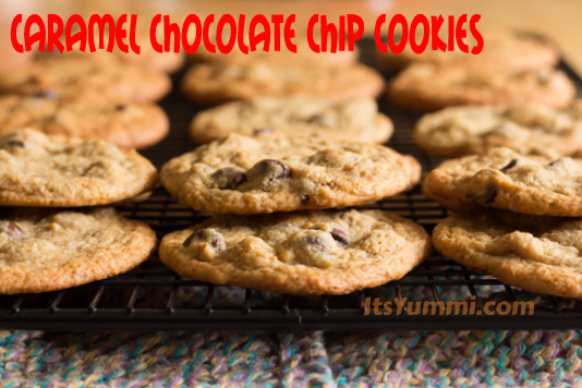 Low-Carb Caramel Chocolate Chip Cookies from ItsYummi.com Low-Carb Caramel Chocolate Chip Cookies from ItsYummi.com
