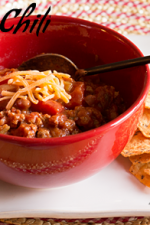 Turkey Chili Con Frijoles from ItsYummi.com - only 6 Weight Watchers Points Plus! Healthy & delicious!