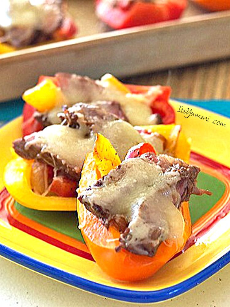 Low Carb Appetizers Steak Fajita Bell Pepper Sliders