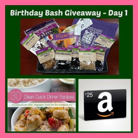 Chef Bec's (ItsYummi.com) 50th BIRTHDAY GIVEAWAY - DAY 1 Prize Pack Chef Bec's (ItsYummi.com) 50th BIRTHDAY GIVEAWAY - DAY 1 Prize Pack