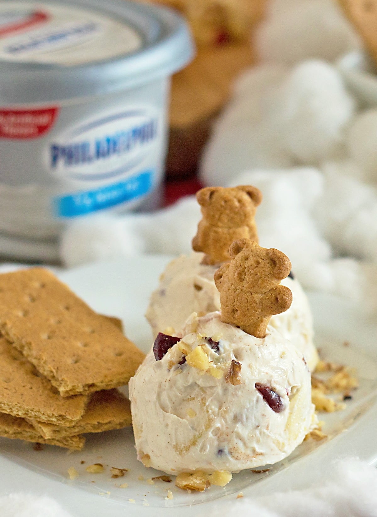 Cranberry Walnut Cream Cheese Dip Recipe {Low Carb}