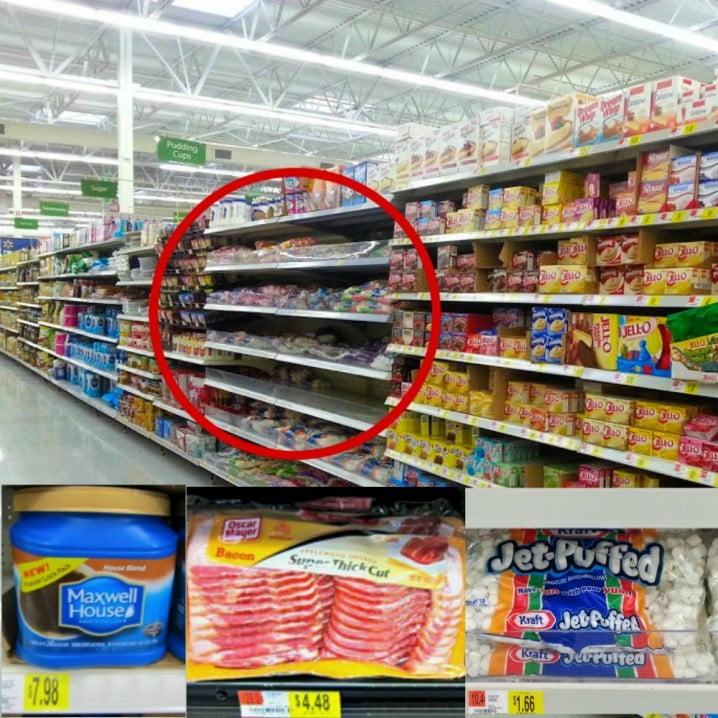 Kraft products purchased at Walmart #PackedWithSavings #shop