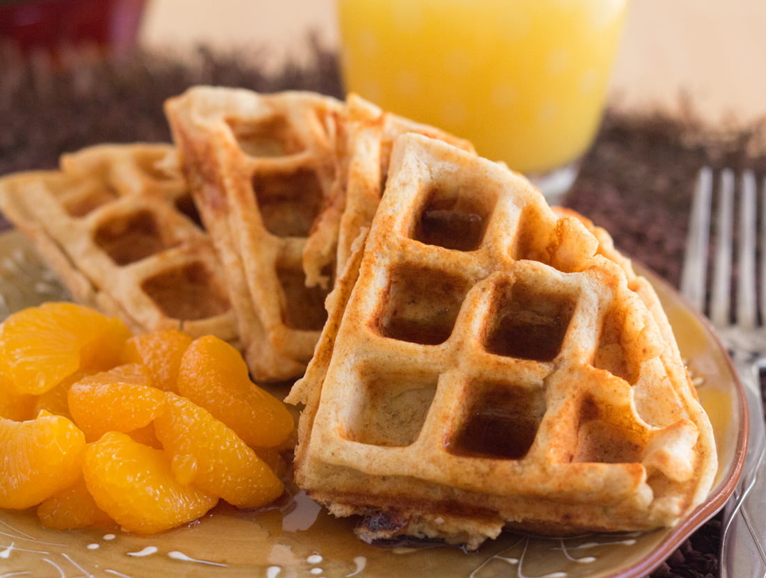 Whole Wheat Protein Blender Waffles ⋆ Its Yummi