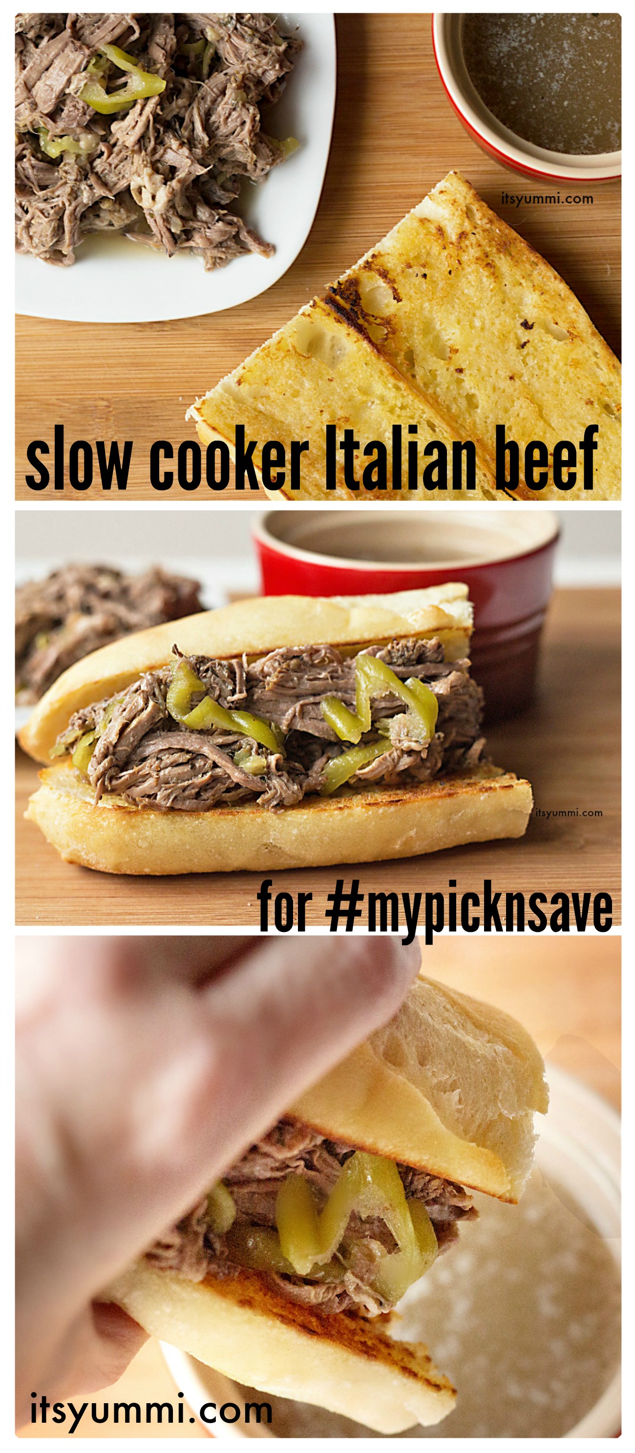 Slow Cooker Italian Beef ⋆ Its Yummi