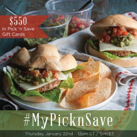 Chat New Year Goals at #MyPickNSave Twitter Party, on Thursday, January 22, 2015 at 12pm CST