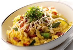 Asiago Vegetable Risotto