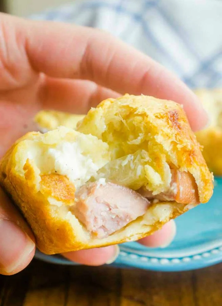 Pineapple Ham Crescent Rolls Appetizer