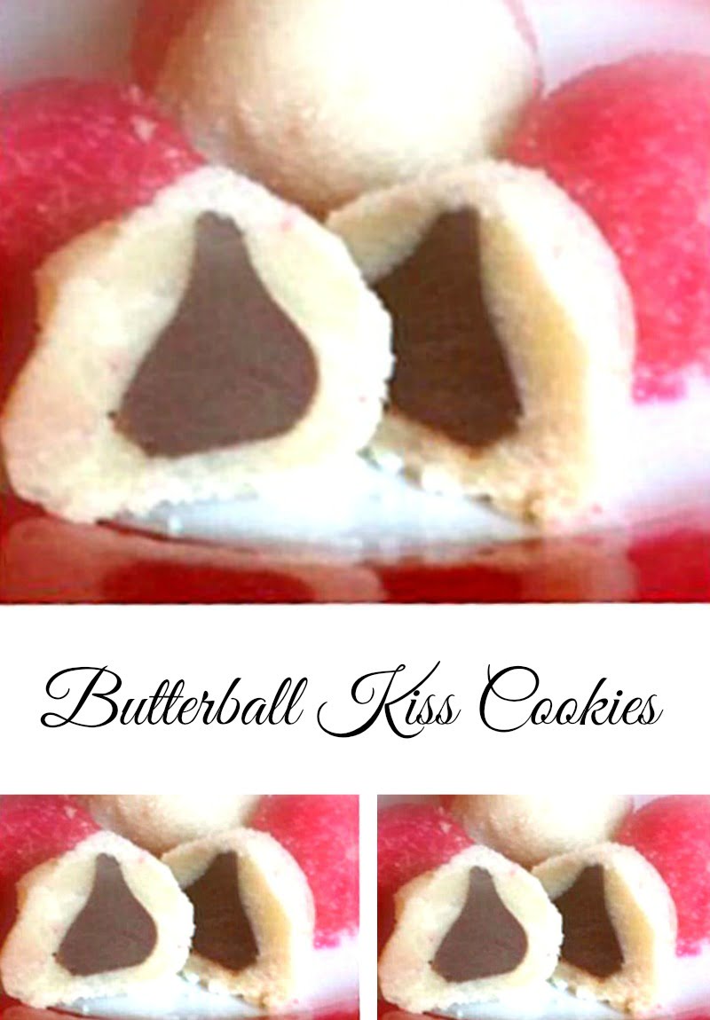 Easy Christmas Cookies Butterball Kiss Cookies It S Yummi