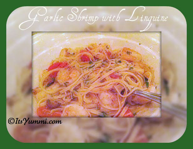 Garlic Shrimp Recipe with Herb Butter Linguine