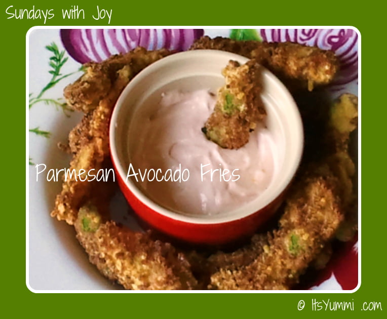 Parmesan Avocado Fries with Spicy Remoulade