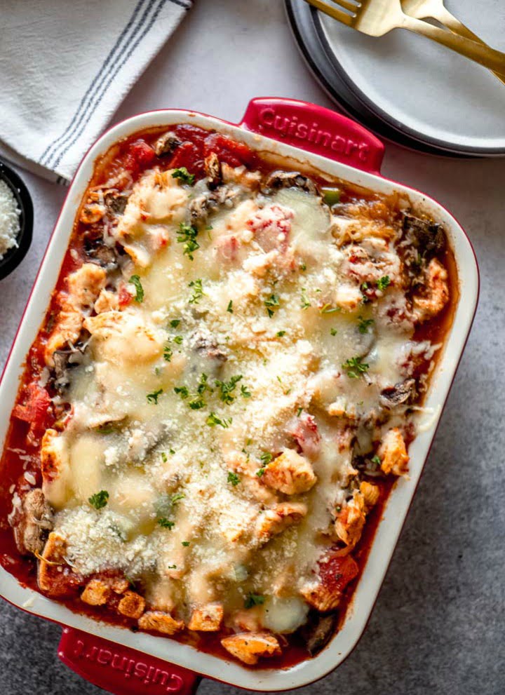 Chicken Casserole with Spaghetti Squash