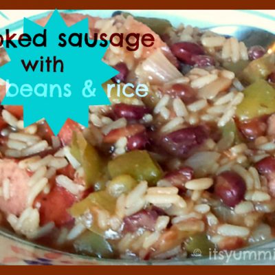 Red Beans and Rice with Sausage - Its Yummi