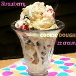 Strawberry Cookie Dough Ice Cream Recipe