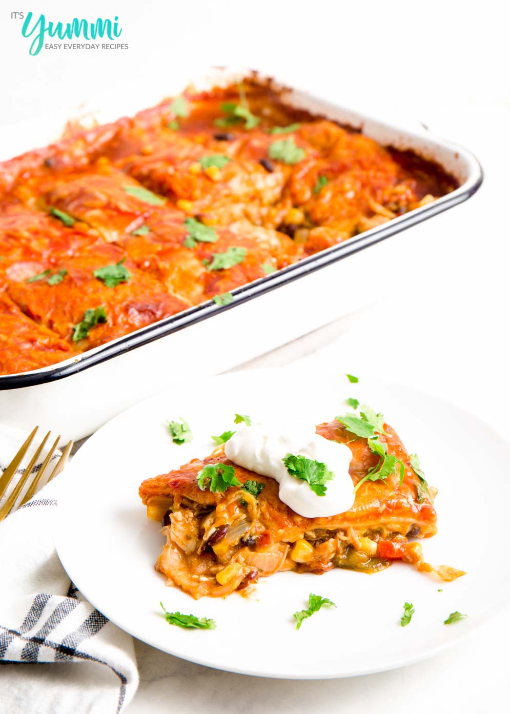Chicken Enchilada Casserole