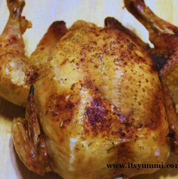 Brining Poultry makes it tender and juicy. Learn how to brine turkey or chicken with this delicious recipe.