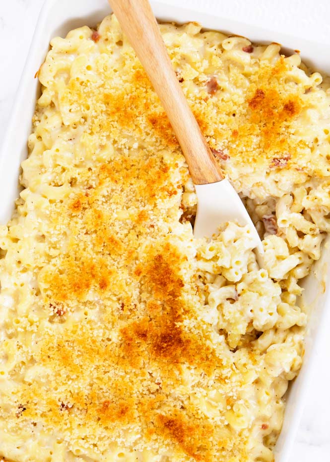 Ina Garten Mac and Cheese with Bacon