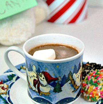 Perfect Homemade Hot Chocolate Recipe | itsyummi.com