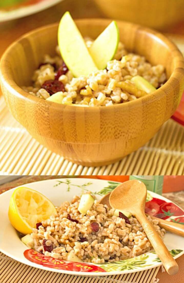 Farro Salad w/ Citrus Vinaigrette {Heart Healthy Recipes} Its Yummi