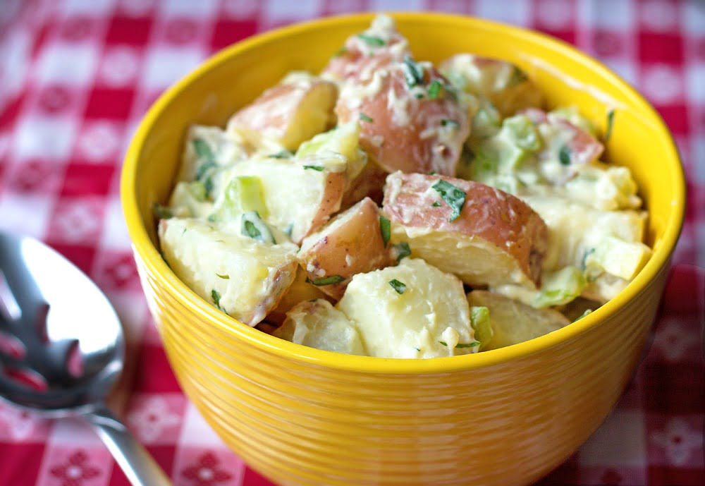 Warm Potato Salad with Fresh Tarragon