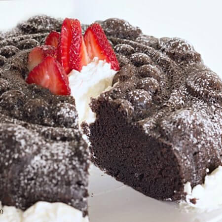 Chocolate Sour Cream Bundt Cake Recipe - Spiked with coffee for extra chocolate flavor, this is a chocolate cake you'll crave constantly! Recipe on itsyummi.com