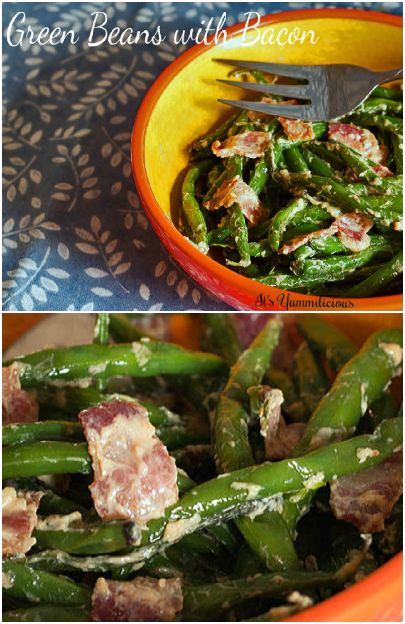 Green Beans with Bacon {Low Carb Side Dish} Its Yummi