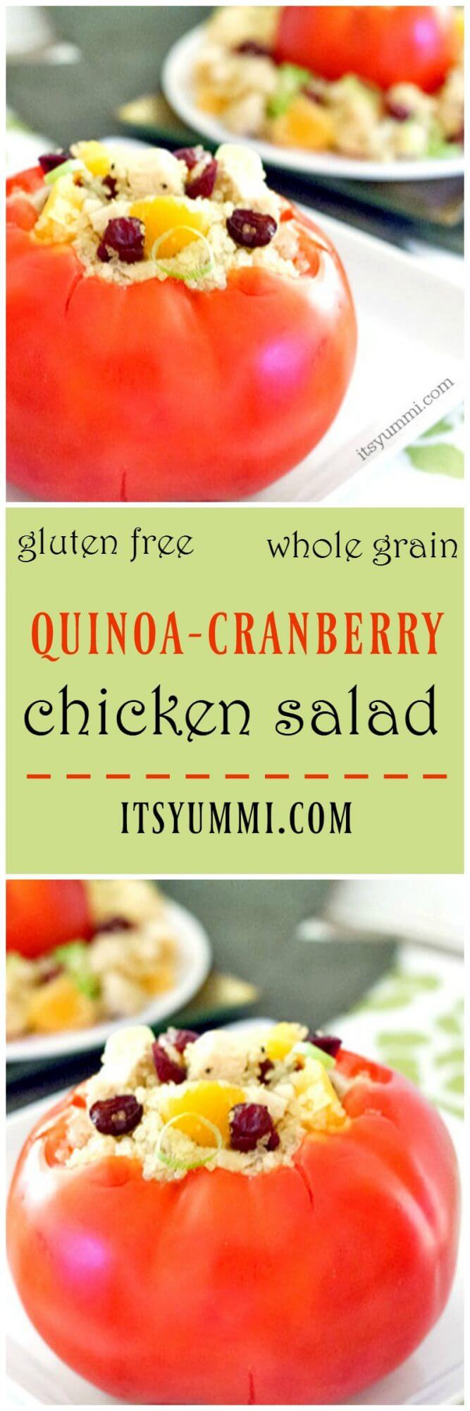 Quinoa Cranberry Chicken Salad
