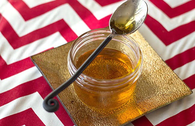 This quick and easy caramel syrup from itsyummi.com is a great way to kick up the flavors of baked goods!