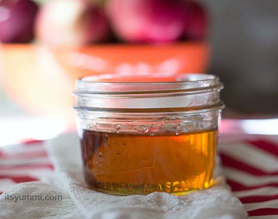 This quick and easy caramel syrup from itsyummi.com is a great way to kick up the flavors of baked goods!