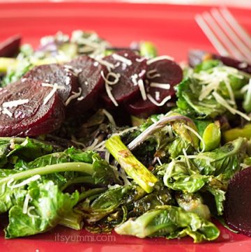 Healthy Kale Sprouts Salad Image