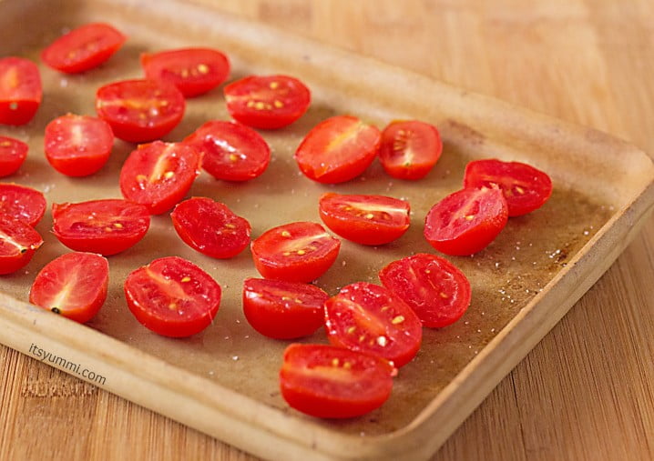 Roasted Tomato Veggie Cream Cheese Skillet Dinner Recipe