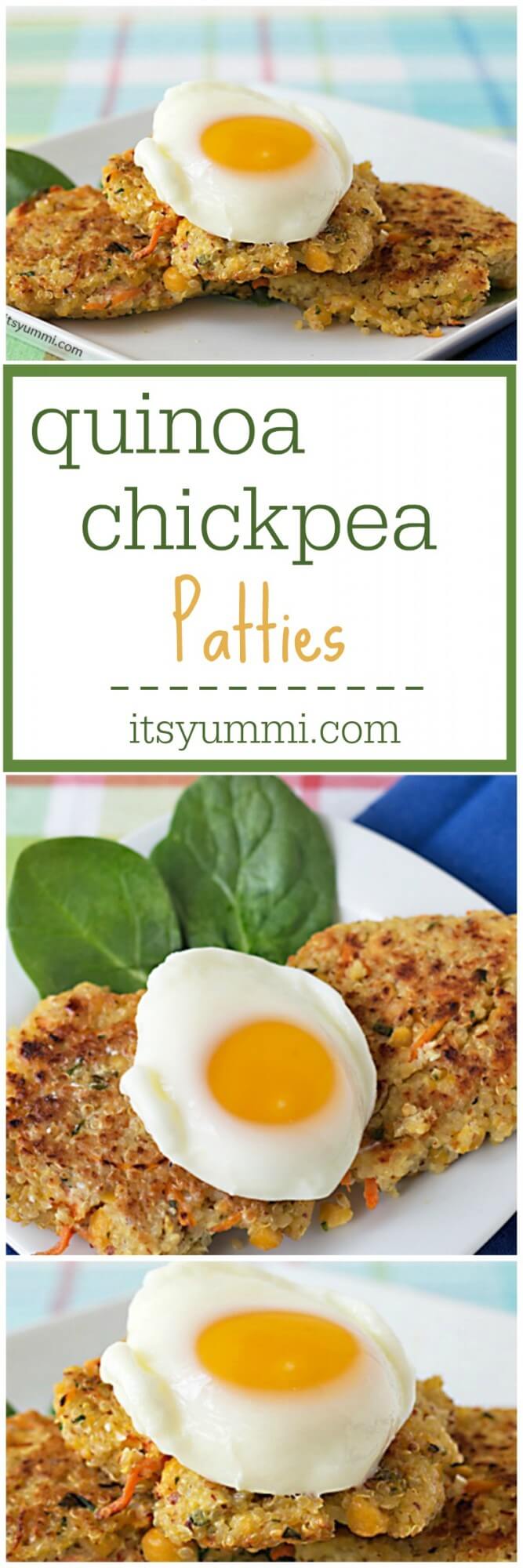 Quinoa Chickpea Patties Its Yummi