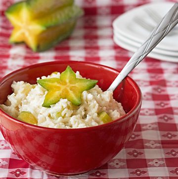 Fruited Jasmine Rice Salad #recipe from ItsYummi.com ~ Just 5 ingredients! #SundaySupper