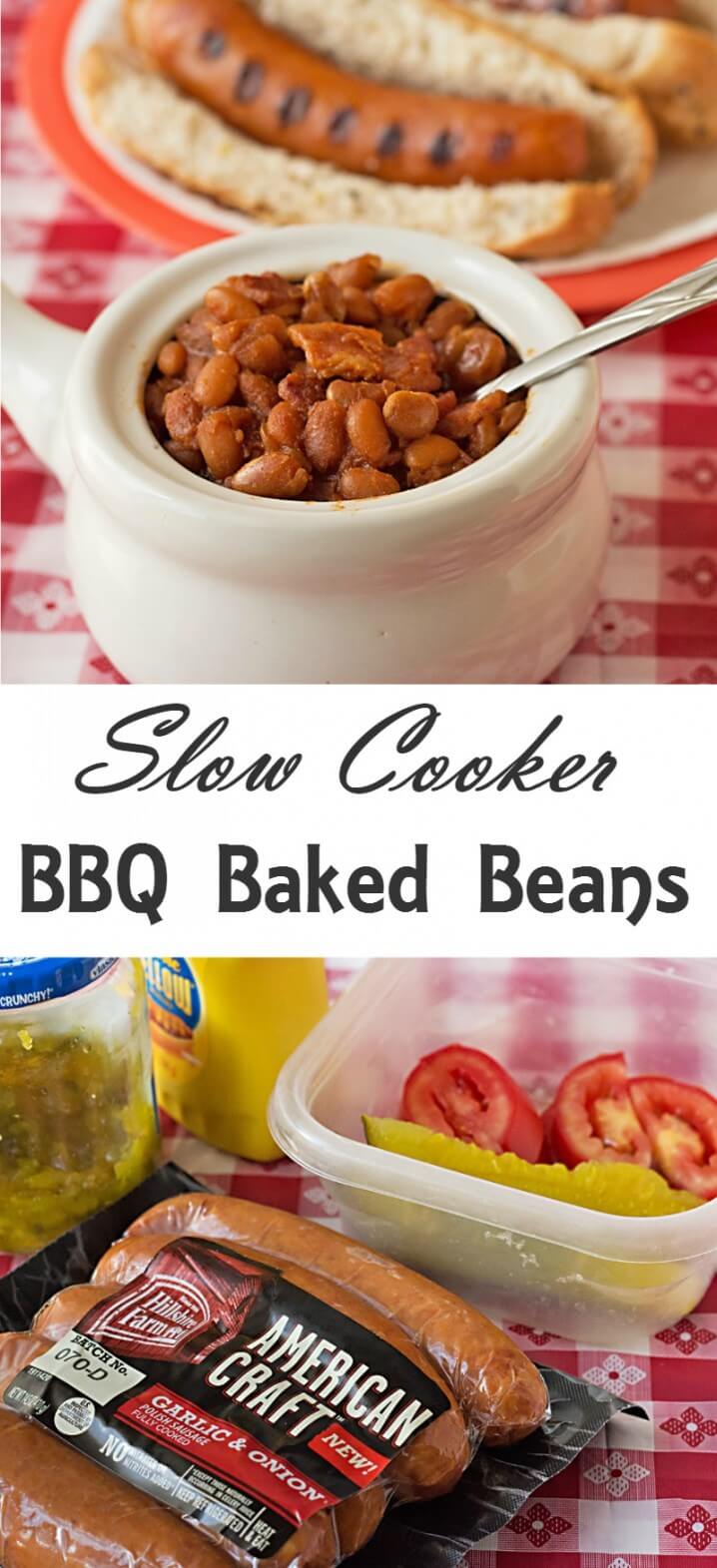 Slow Cooker BBQ Baked Beans Recipe Its Yummi