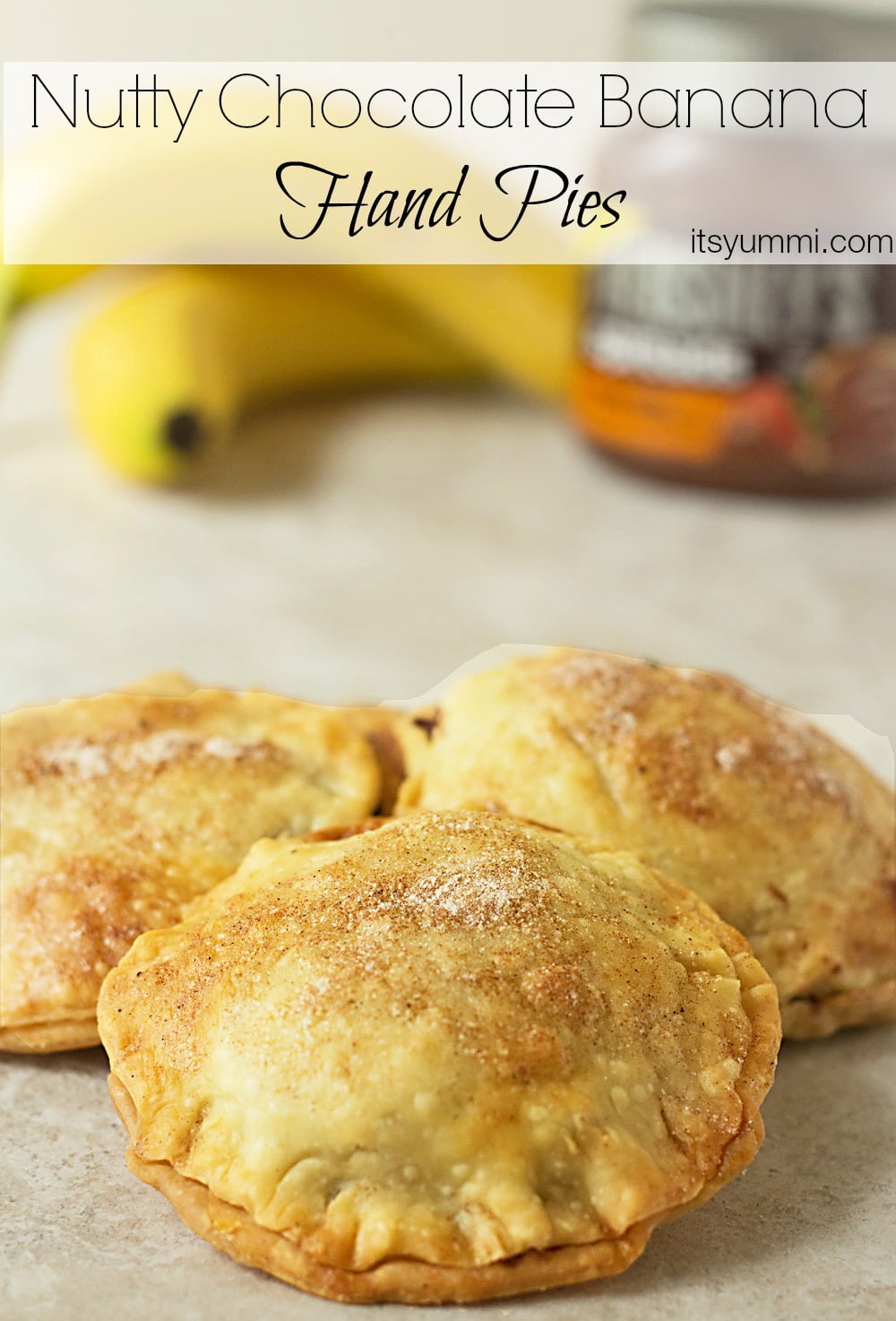 Nutty Chocolate Banana Hand Pies from ItsYummi.com #shop