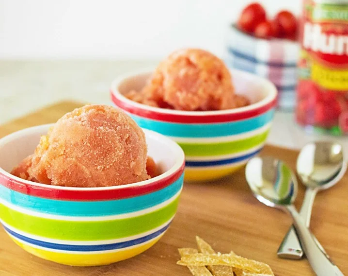 What an awesome summer dessert #recipe! Virgin Mary Sorbet from ItsYummi.com #DinnerDone #shop
