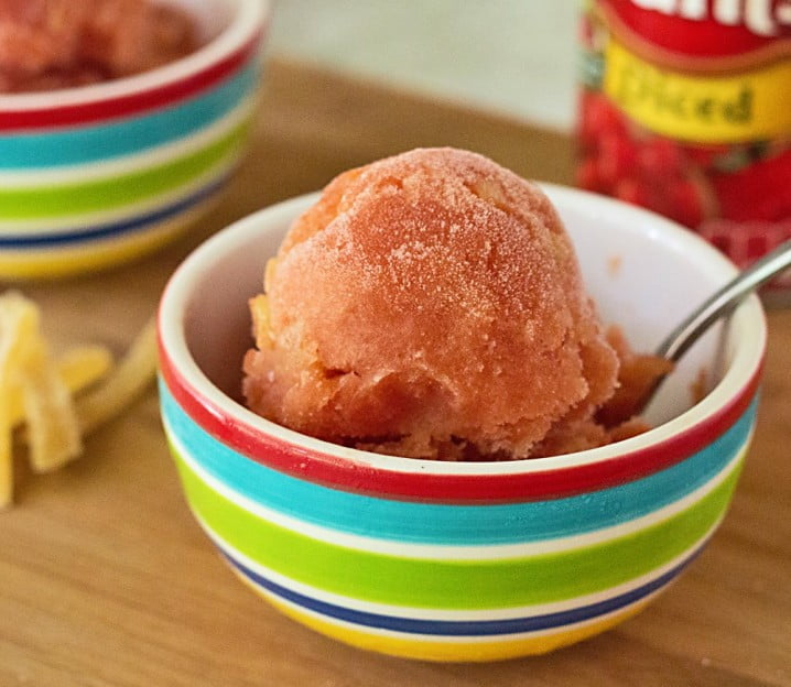 What an awesome summer dessert #recipe! Virgin Mary Sorbet from ItsYummi.com #DinnerDone #shop