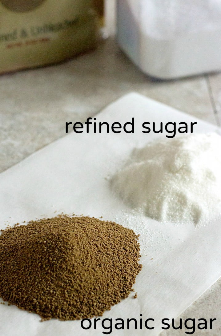 Organic Sugar vs Refined Sugar - Is one better than the other? Get the facts at ItsYummi.com