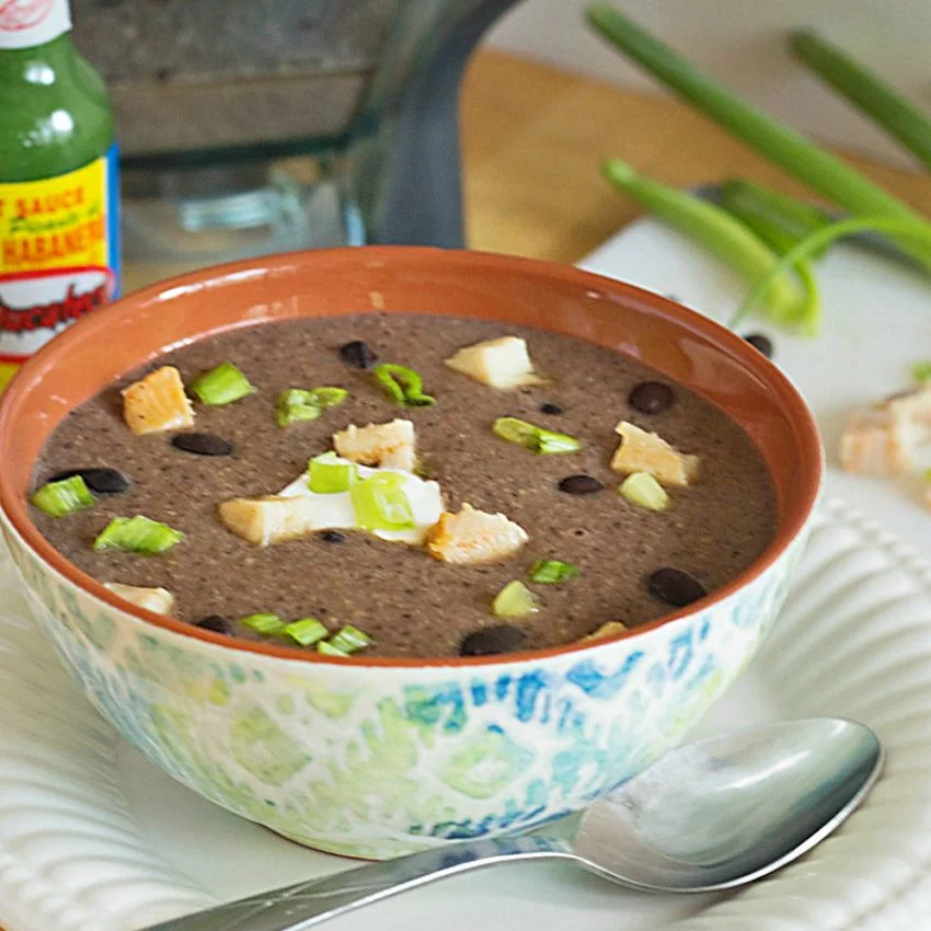 Habanero Chicken Black Bean Soup